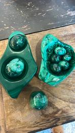Lot de malachite avec des oeufs katanga  congo, Enlèvement ou Envoi, Minéral