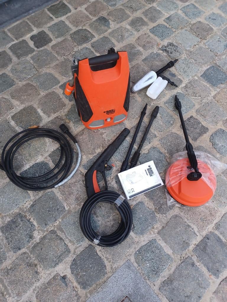 Black & Decker Hogedrukreiniger, Tuin en Terras, Ophalen, Gebruikt, Elektrisch, Black & Decker
