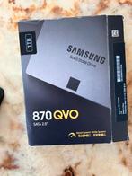 Samsung 870 QVO SSD 1TB – 2,5-inch SATA, als nieuw, Computers en Software, Harde schijven, Ophalen, Zo goed als nieuw, Desktop