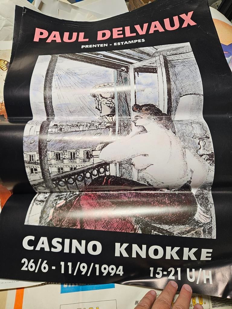 Paul Delvaux Casino Knokke, Verzenden