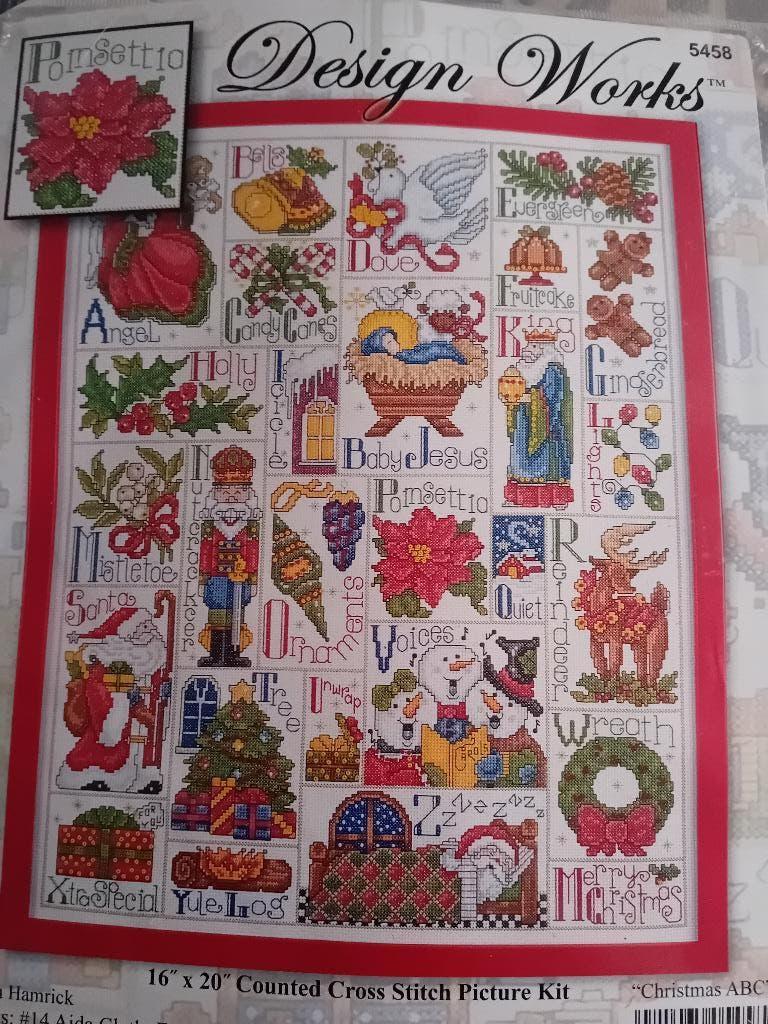 Borduurpakket Christmas ABC van Design Works, Verzenden, Nieuw, Borduurpakket