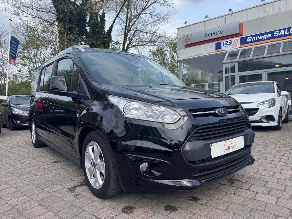 Ford Tourneo Connect 2016 – Automatique – 7 places diesel, Achat, Euro 6, Entreprise, Noir