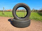 2 banden (8mm) CONTINENTAL 205/55R17 95H (M+S XL extra load), Auto-onderdelen, Banden en Velgen, Gebruikt, 17 inch, Band(en), Personenwagen