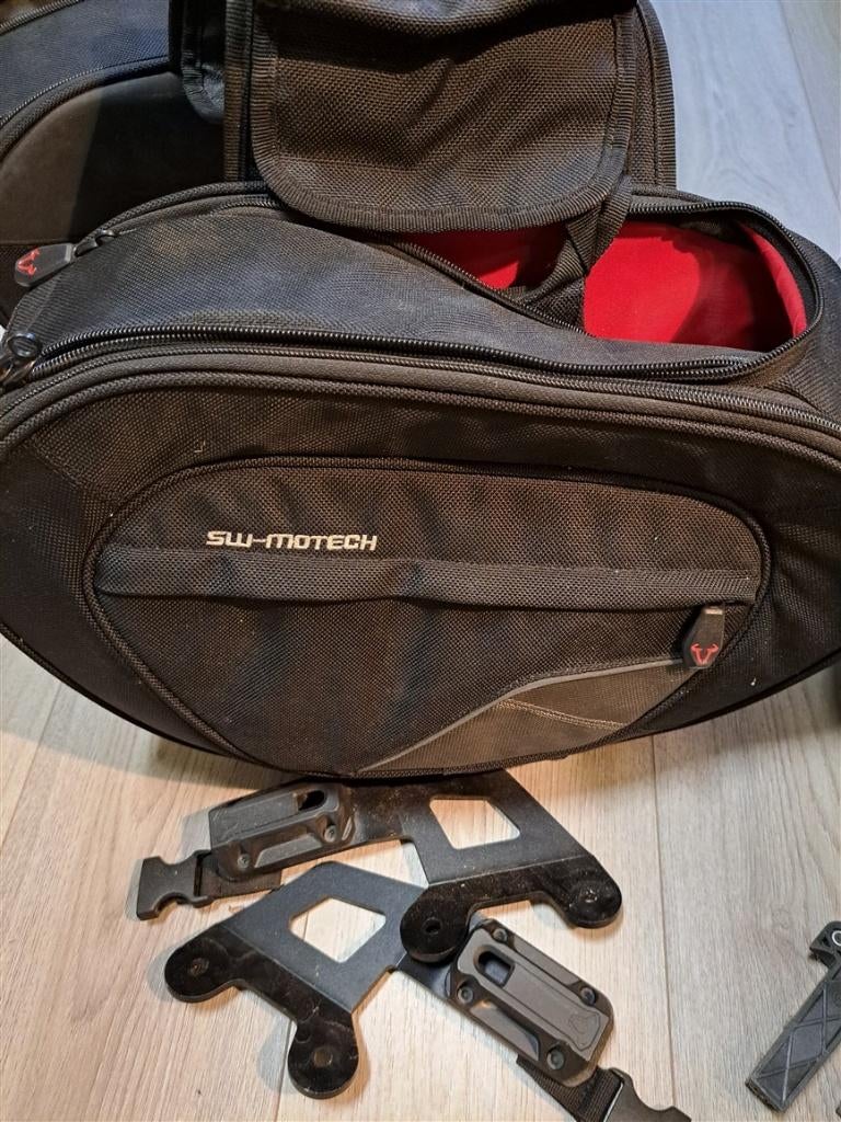 Zadeltassen motor, Ophalen of Verzenden, Zo goed als nieuw