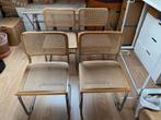 4 stoelen stijl van Marcel Breuer, Huis en Inrichting, Stoelen, Ophalen, Gebruikt