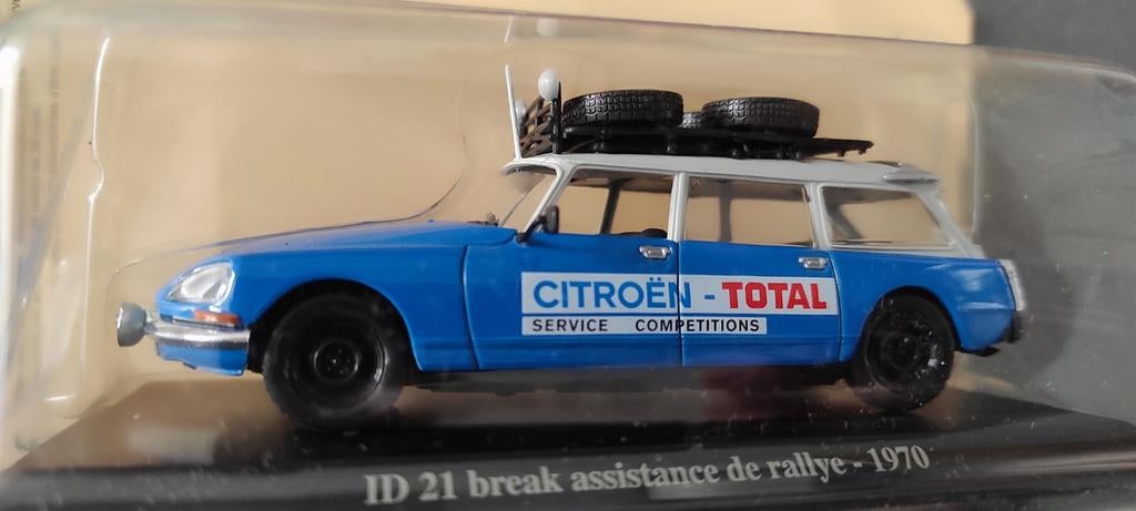 Assistance au rallye break Citroën ID DS 21 1970 1:43 sous b, Enlèvement ou Envoi