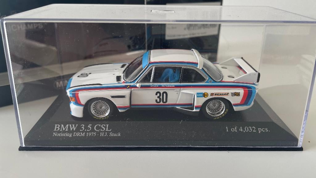 RARE !  BMW - 3.5 CSL nr30 Norisring DRM 1975, Enlèvement ou Envoi, Neuf, Voiture, MiniChamps