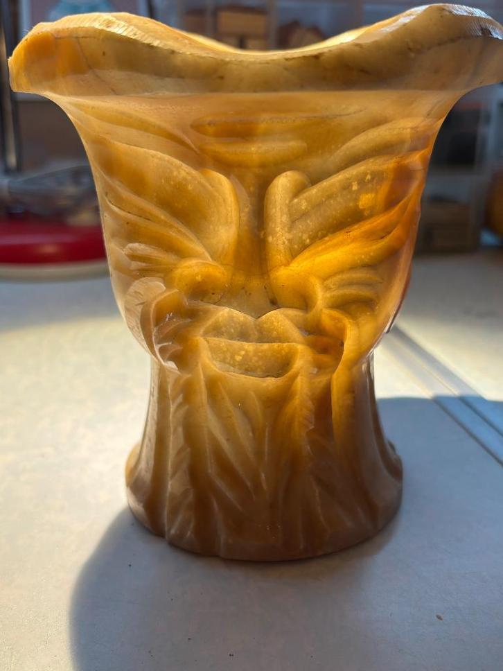 Albasten vaas, Antiquités & Art, Antiquités | Vases, Enlèvement ou Envoi