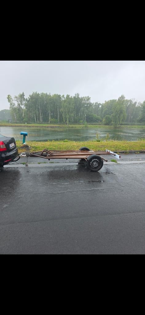 Remorque moto très robuste, Autos : Divers, Remorques, Comme neuf, Enlèvement