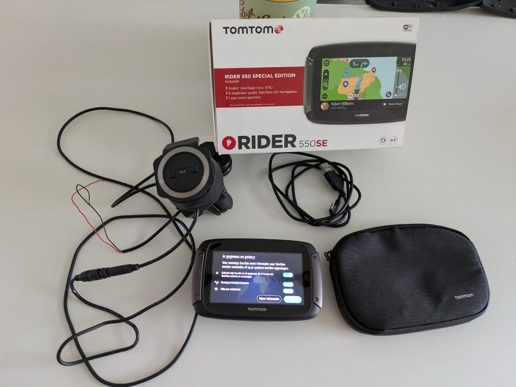 TomTom rider 500, Motos, Enlèvement