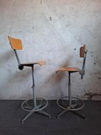 Chaise d'architecte 2x, Maison & Meubles, Tabourets de bar, Enlèvement