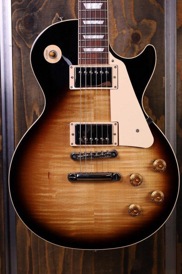 GIBSON LP Standard 50s Tobacco SB, Muziek en Instrumenten, Snaarinstrumenten | Gitaren | Elektrisch, Zo goed als nieuw, Solid body