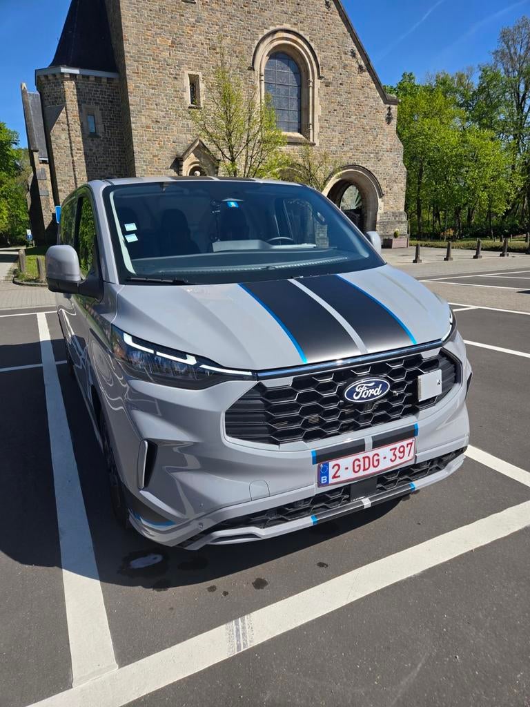 FORD TRANSİT CUSTOM SPORT DIESEL 170 PS, Auto's, Bestelwagens en Lichte vracht, Euro 6, Diesel, Particulier, Dealer onderhouden