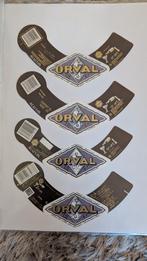 Lot étiquettes Orval –export rare Japon + Europe – état neuf, Enlèvement ou Envoi, Comme neuf, Oranjeboom