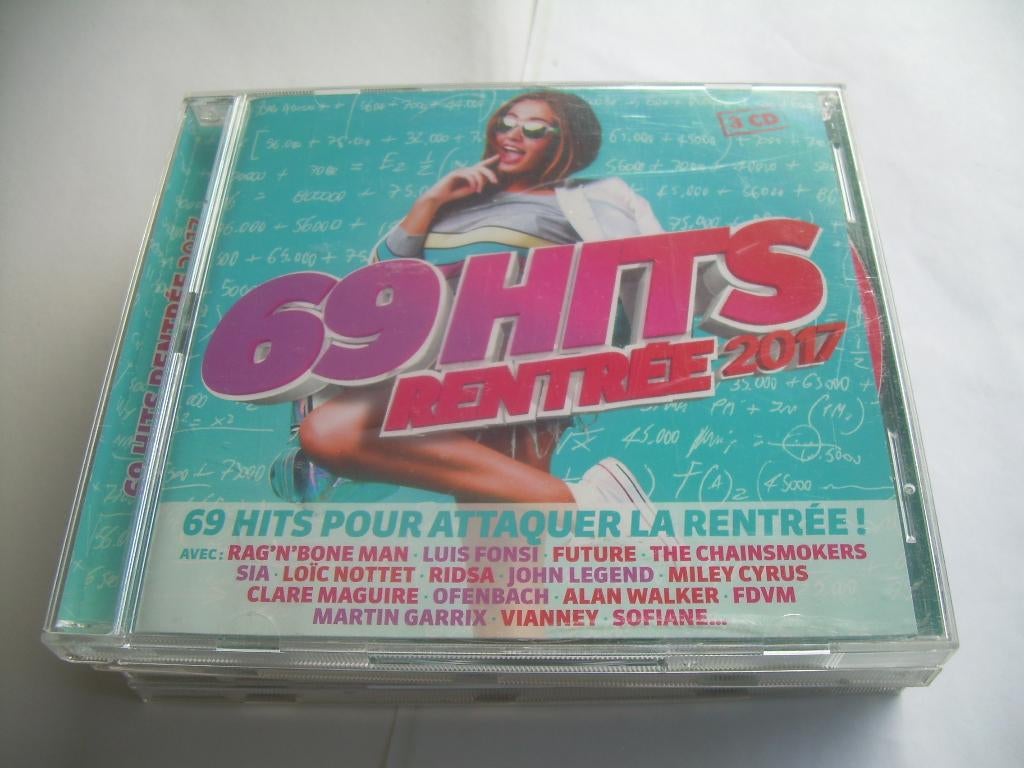3 CD S - RENTREE - 69 HITS  - 2017, Ophalen of Verzenden, Zo goed als nieuw, Dance