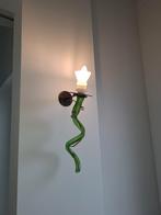 2 prachtige vintage wandlampen Follies Luigi van Borek Sipek, Huis en Inrichting, Ophalen, Glas