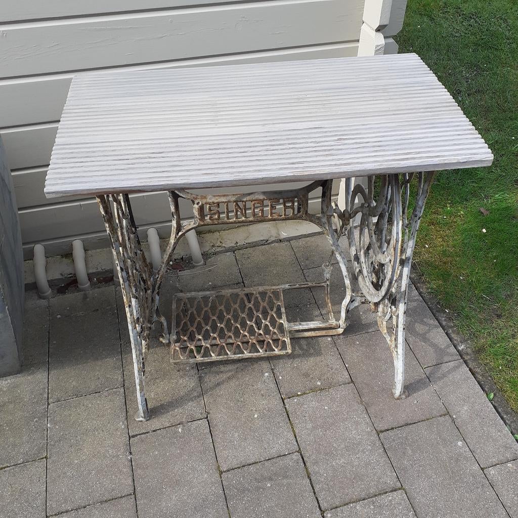 Tuin decoratietafeltje, Ophalen, Gebruikt