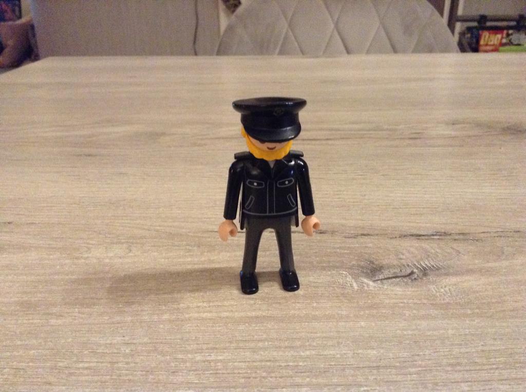 Playmobil beveileginsnsagent character, Kinderen en Baby's, Speelgoed | Playmobil, Gebruikt, Los Playmobil, Ophalen of Verzenden