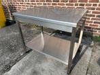Table inox professionnelle - 100x70x83 cm, Enlèvement ou Envoi, Utilisé, Installation pour bar