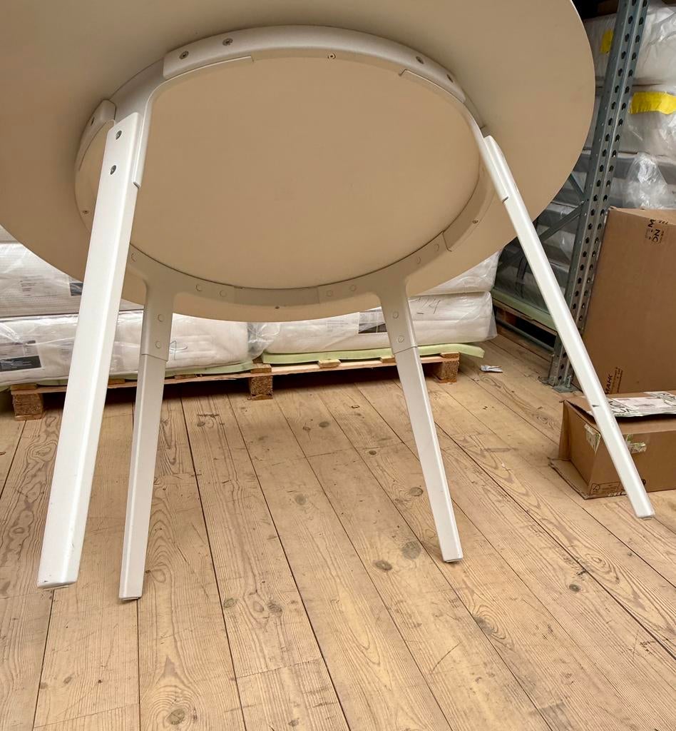 6 x Magis design Steelwood tafel 120cm diameter, Ophalen, Gebruikt