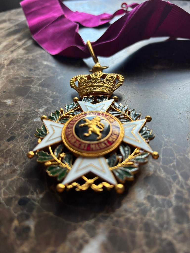 Commandeur de l'Ordre de Léopold, Collections, Enlèvement ou Envoi, Ruban, Médaille ou Ailes