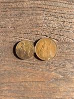 2 x British One Penny — 1911 et 1967 — ancien et classique, Enlèvement ou Envoi, Autres pays, Série