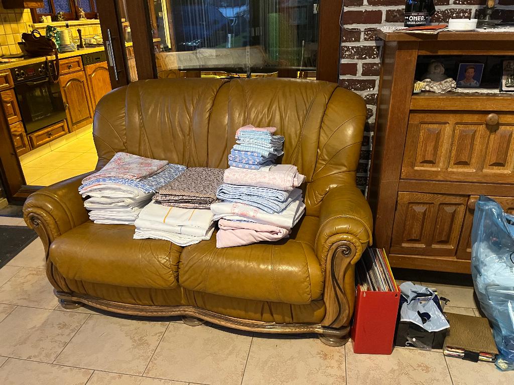 Zetel 2 en 3 zit, Ophalen, Gebruikt, Rechte bank