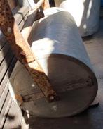 Tuinrol in beton, Ophalen