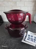 Tupperware microplus set 2,25l en schenkkan 1,5l, Huis en Inrichting, Ophalen of Verzenden, Gebruikt, Bak of Kom