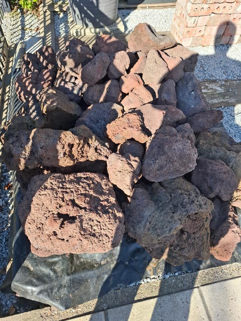 lava stenen, Ophalen, Lava