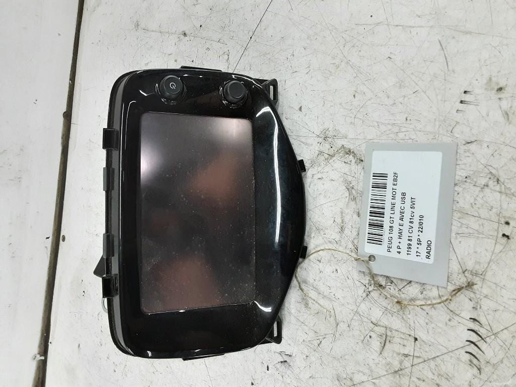 RADIO Peugeot 108 (01-2014/-) (861400H010), Autos : Pièces & Accessoires, Mevr. I. Hauben, Utilisé, Rue de l'Espoir 34 34
4030  GRIVEGNÉE, BE