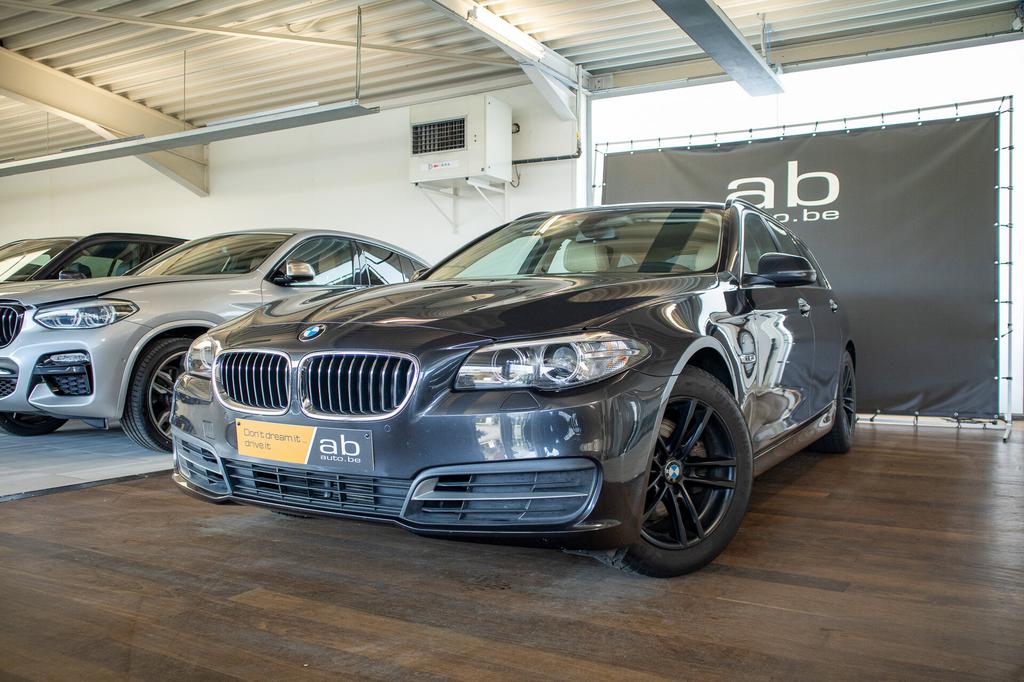 BMW 518 d, TOURING, LEDER, NAVI, PDC, 1 EIGENAAR, Auto's, BMW, Bedrijf, 5 Reeks, ABS, Airbags, Airconditioning, Bluetooth, Boordcomputer
