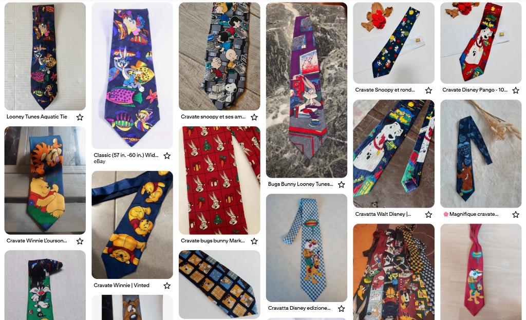 Stropdassen gezocht!, Vêtements | Hommes, Cravates, Comme neuf, À motif, Enlèvement ou Envoi