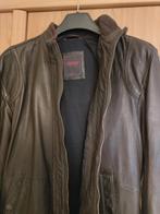 Lederen herenjas, Kleding | Heren, Jassen | Winter, Ophalen of Verzenden, Zo goed als nieuw, Maat 52/54 (L)