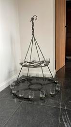 Smeedijzeren luster voor theelichtjes, Ophalen, Zo goed als nieuw