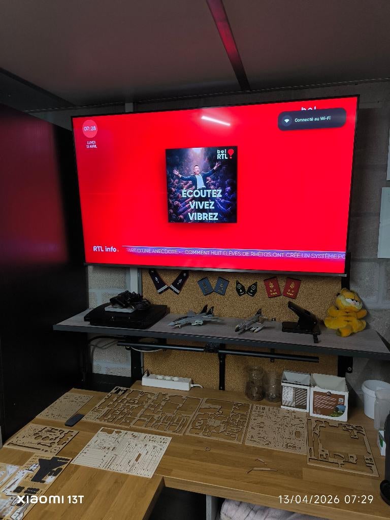 TELEVISEUR TCL 55 pouces QLED HDR10, TV, Hi-fi & Vidéo, Télévisions, Comme neuf, QLED, 100 cm ou plus, 4k (UHD), Autres marques