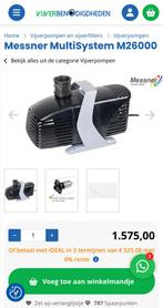 Messner m26000 vijverpomp, Tuin en Terras, Ophalen, Zo goed als nieuw