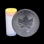 Maple Leaf zilveren munt 1 troy ounce – Canada, Postzegels en Munten, Edelmetalen en Baren, Ophalen of Verzenden, Zilver