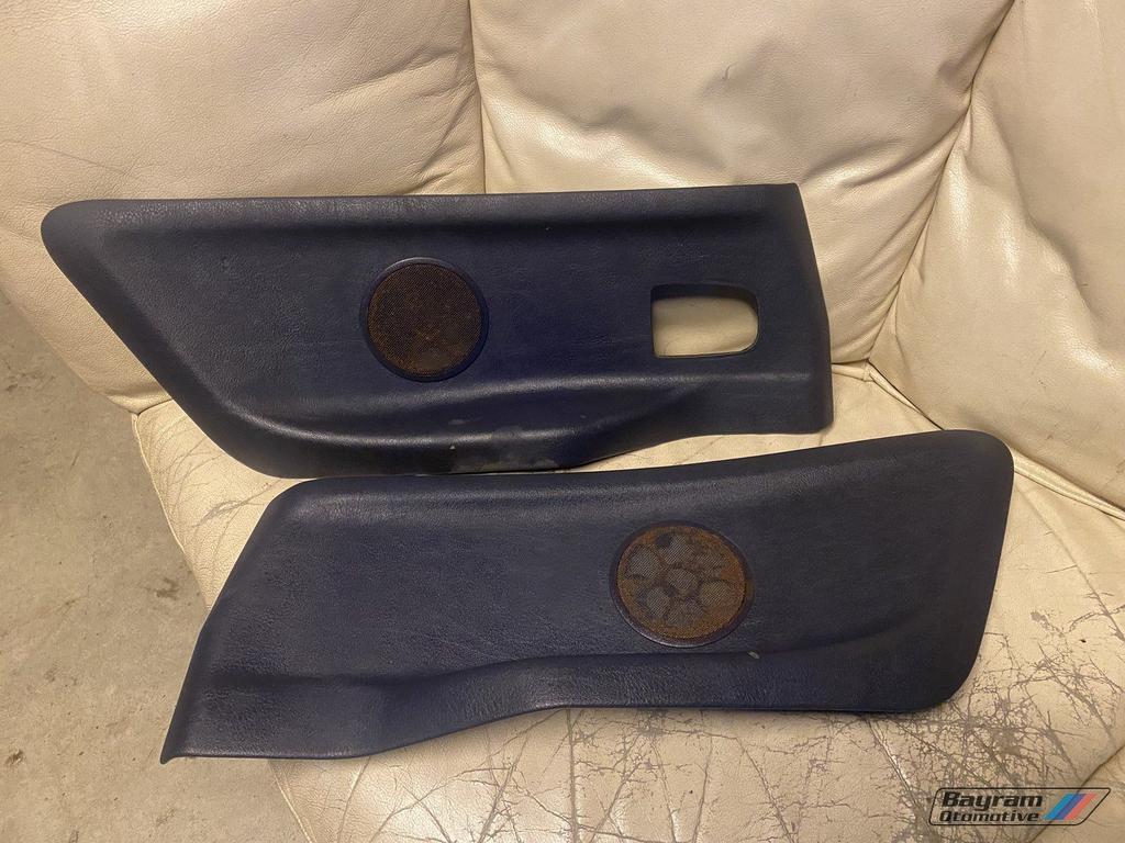 Bmw E36 cabrio deurpanelen blauw achter panelen 3-serie lede, -, Utilisé, -, Enlèvement ou Envoi