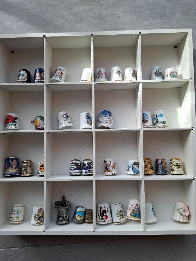 dés à coudre, Collections, Dés à coudre, Envoi, Neuf, Porcelaine