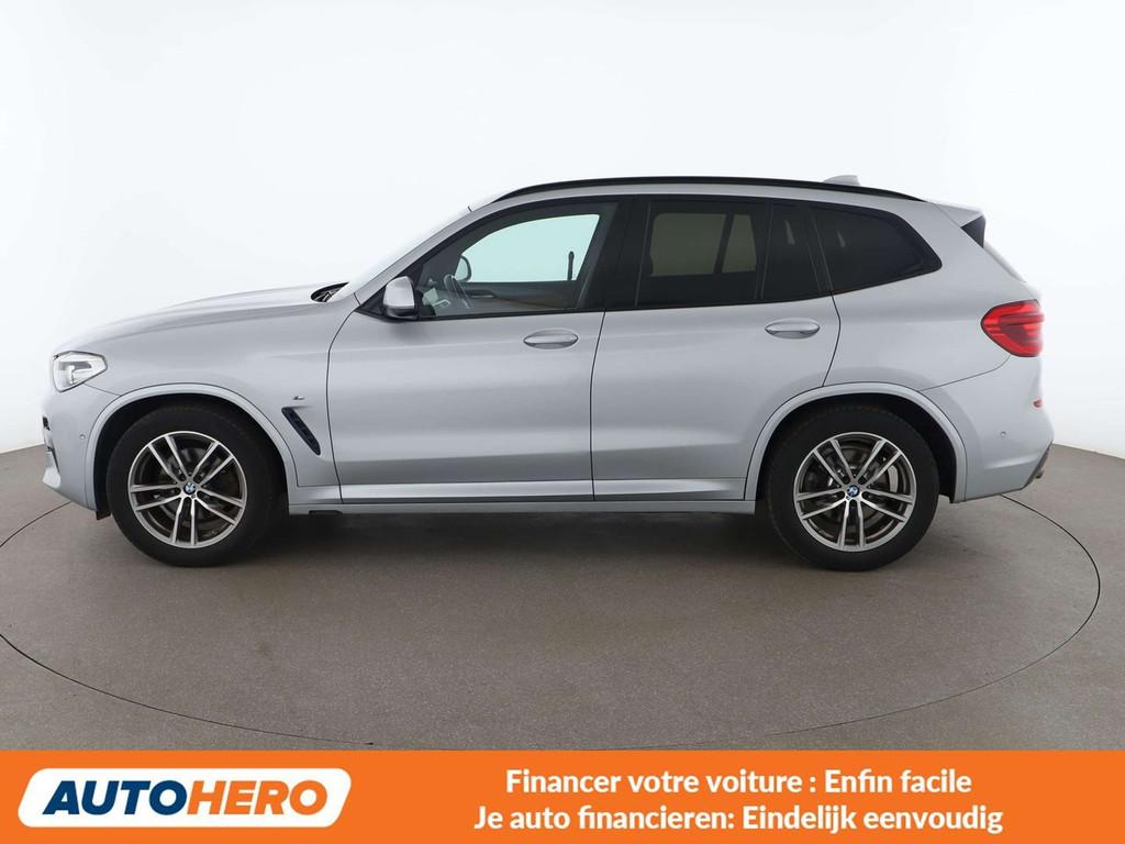 BMW X3 xDrive 20d M Sport (année de construction 2018), Cuir, Argent ou Gris, Achat, Euro 6