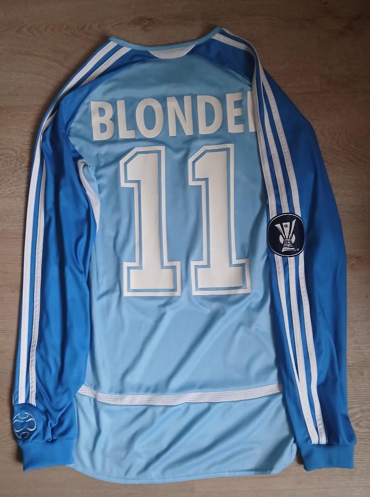Matchworn Jonathan Blondel Club Brugge, Verzamelen, Sportartikelen en Voetbal, Ophalen of Verzenden, Gebruikt, Shirt