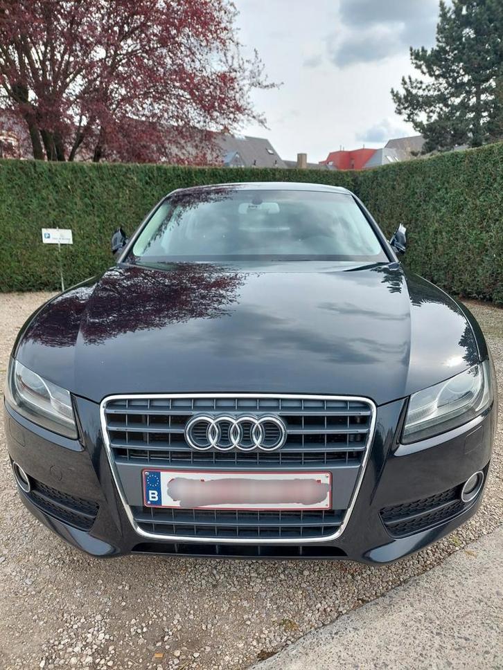 Audi A5 noir, Autos, Audi, Particulier, A5, Cruise Control, Attache-remorque, Diesel, Noir, Noir, Enlèvement