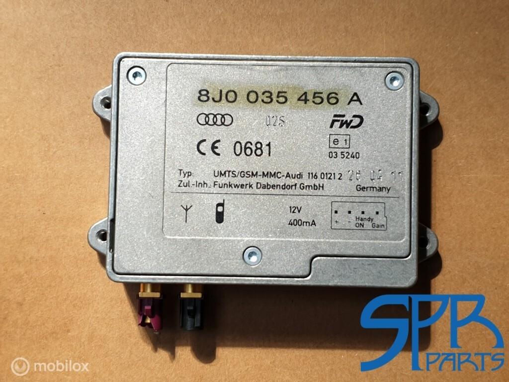 8J0035456A Signaalversterker Antennemodule AUDI A3 A4 A5 A6, Audi, Gebruikt, Audi, Ophalen of Verzenden
