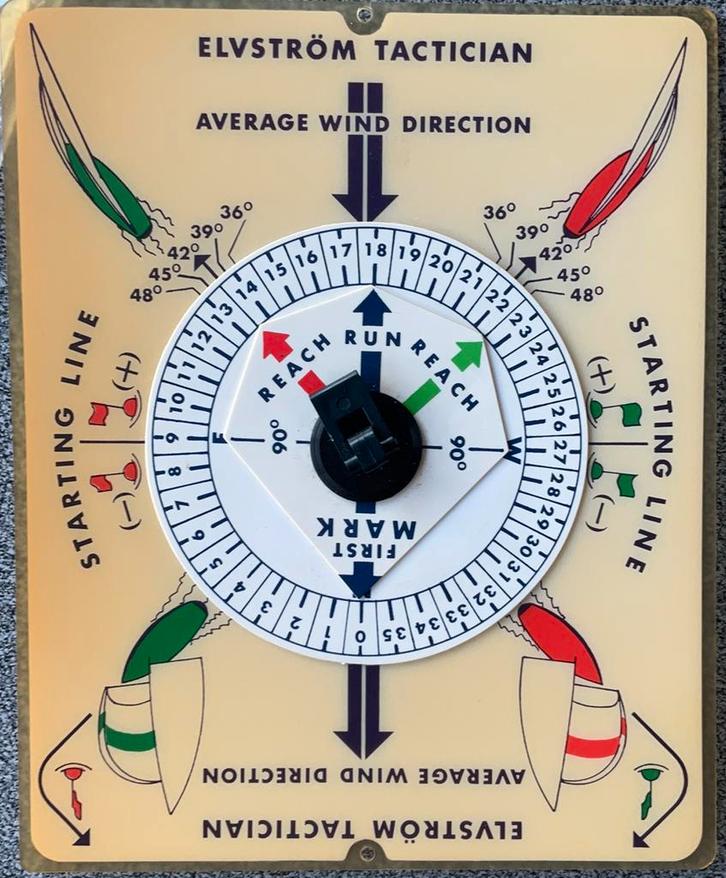 VINTAGE Elvström Tactician voor wedstrijzeilers, Watersport en Boten, Open zeilboten, Gebruikt, Ophalen