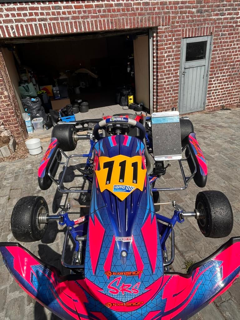 Karting OTK LN, Enlèvement, Utilisé