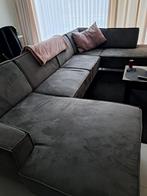 Zeer mooie hoekzetel Goosens,antraciet, 2 jaar oud!, Ophalen