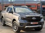 Ford Ranger 2.0 EcoBlue e-4WD Wildtrak TVAC CAM360 ACC FUL, Autos, Ford, Cuir, Argent ou Gris, Achat, Entreprise