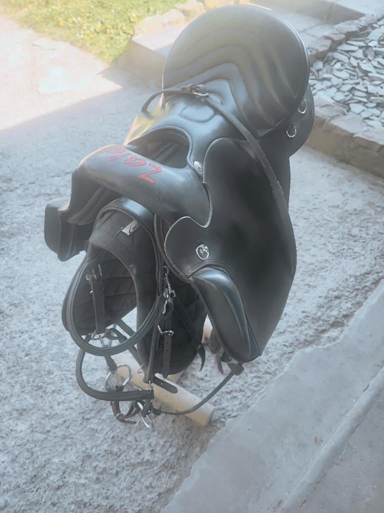 Selle Zaldi berbère équipée + bridon complet, Animaux & Accessoires, Chevaux & Poneys | Selles, Comme neuf, Récréation, Enlèvement