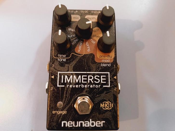 Neunaber Immerse Reverberator Mk II, Muziek en Instrumenten, Effecten, Gebruikt, Reverb, Ophalen of Verzenden
